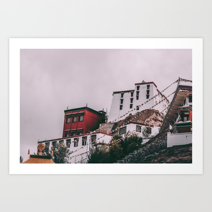 Ladakh Monastery Art Print