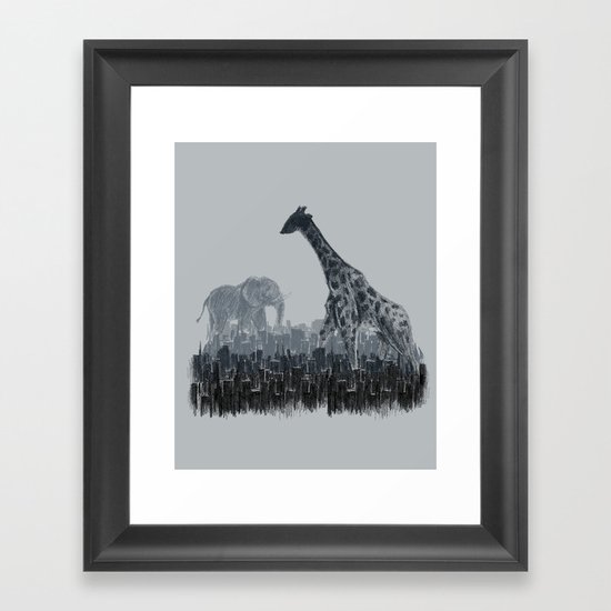 The Tall Grass Framed Art Print