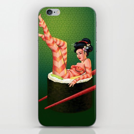 Sushi Girl iPhone & iPod Skin