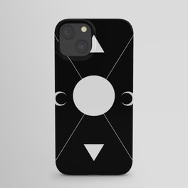 minimalist tarot deck iPhone Case