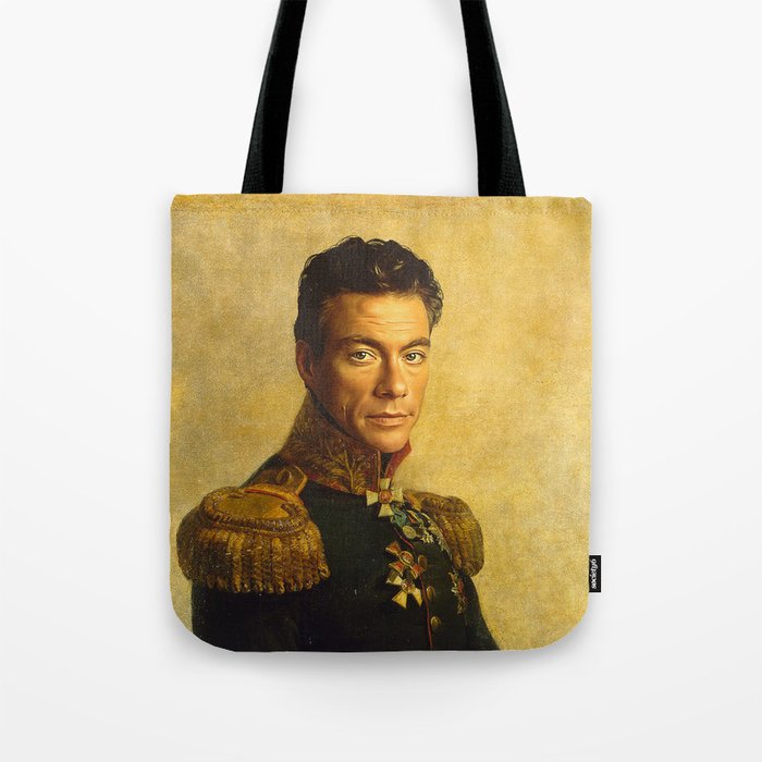 Jean Claude Van Damme - replaceface Tote Bag