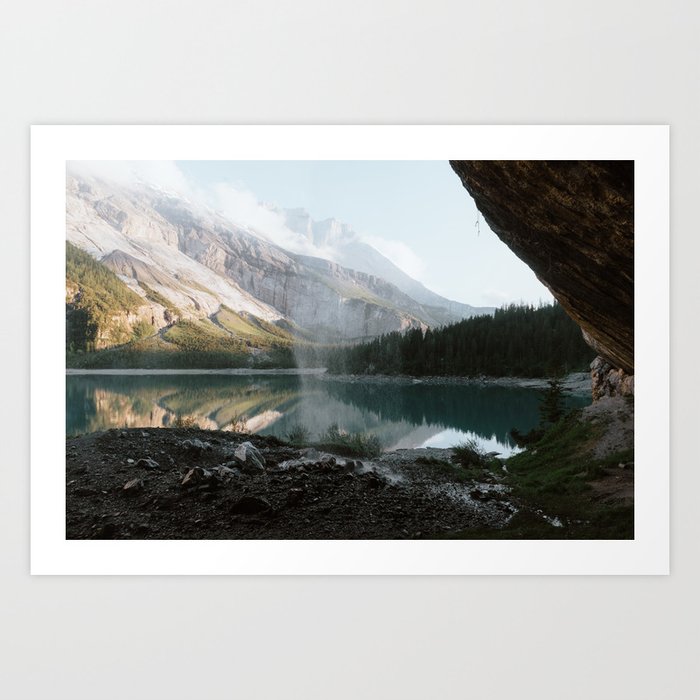 Mountain Lake Vibes Iii Landscape Photography Art Print