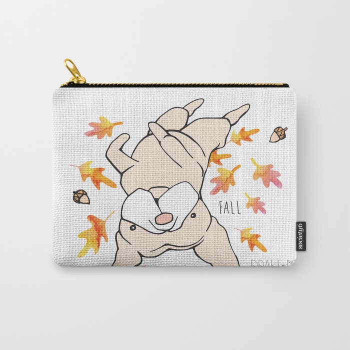Fall Frenchie Carry-All Pouch