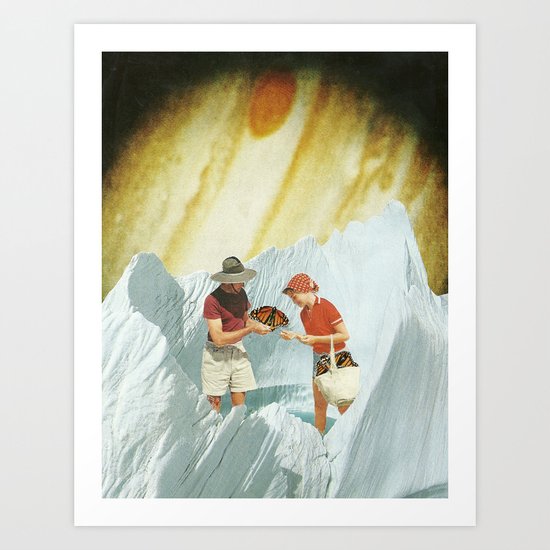 collecting Art Print