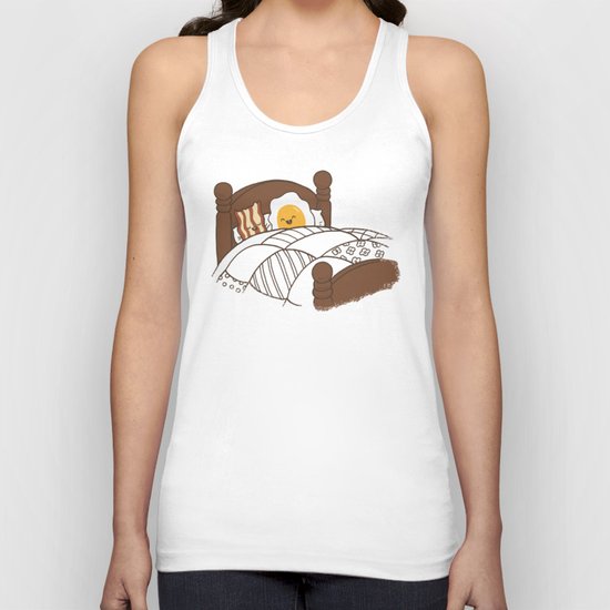 Breakfast In Bed Unisex Tank Top