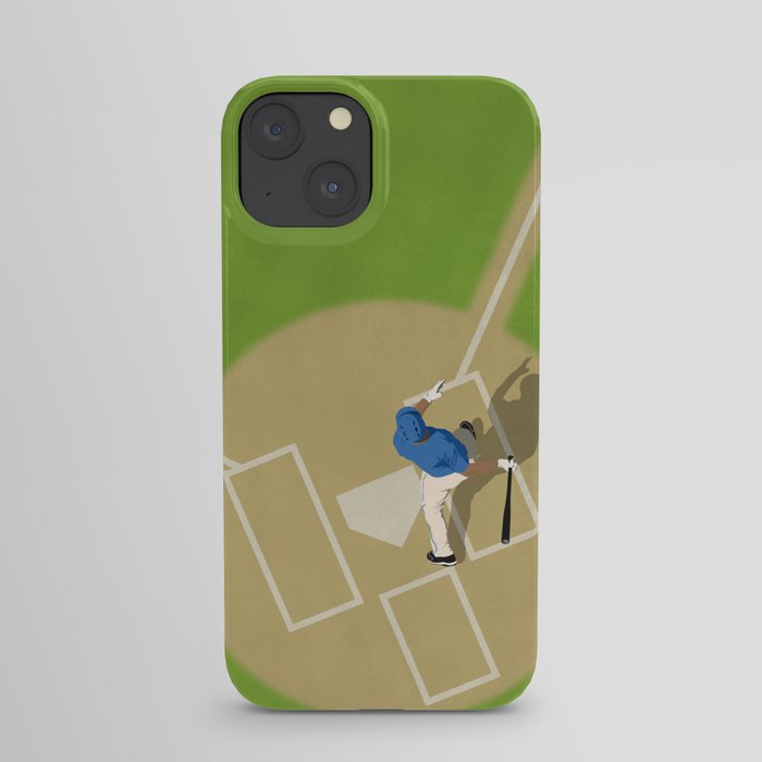 Baseball Player From Above  iPhone Case