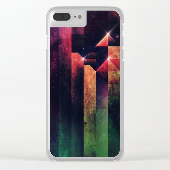 slyyd dwwn Clear iPhone Case