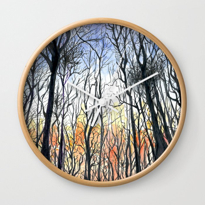 Montseny view Wall Clock