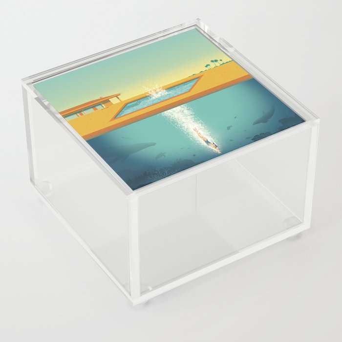 Beneath the Surface Acrylic Box