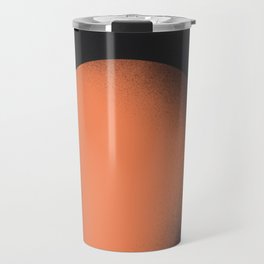 Orange and black fusion Travel Mug