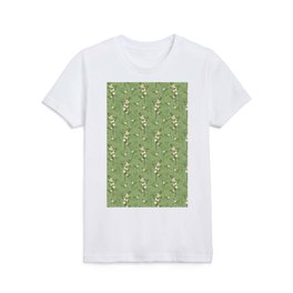 Vintage Simple Green Fall Collection Kids T Shirt