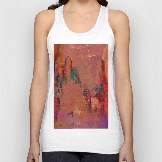 And the day begins Unisex Tank Top