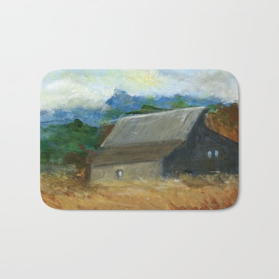 Country Barn Bath Mat