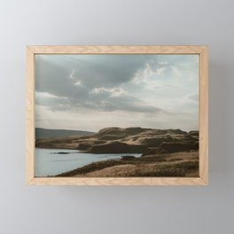 Scottish Coastline Framed Mini Art Print