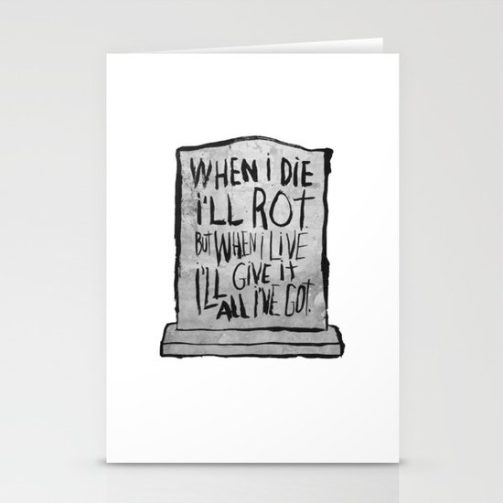 I'M ALIVE Stationery Cards