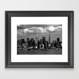 New York City Skyline 2009 Gerahmter Kunstdruck