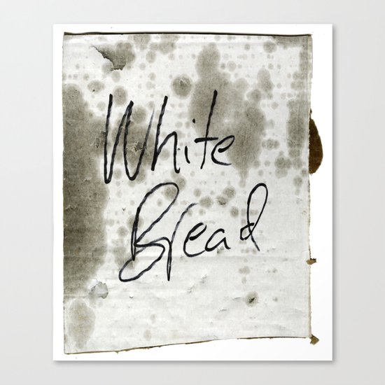 White Bread Canvas Print