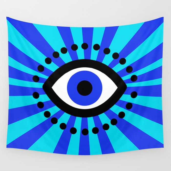 Evil deals eye tapestry