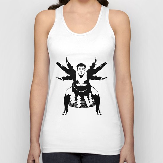 Summetrical Unisex Tank Top