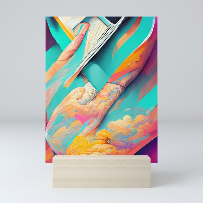 Abstract Gradient Imagination Bestseller I Mini Art Print