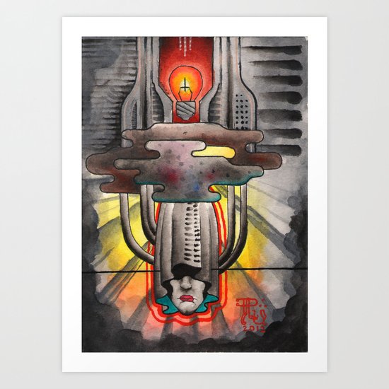Invidious Ideas Art Print