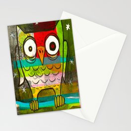 Owl Night Stationery Cards