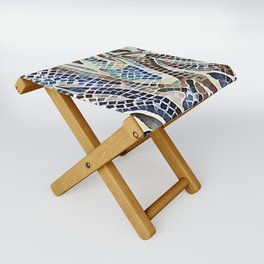 Nine Koi Part II Folding Stool