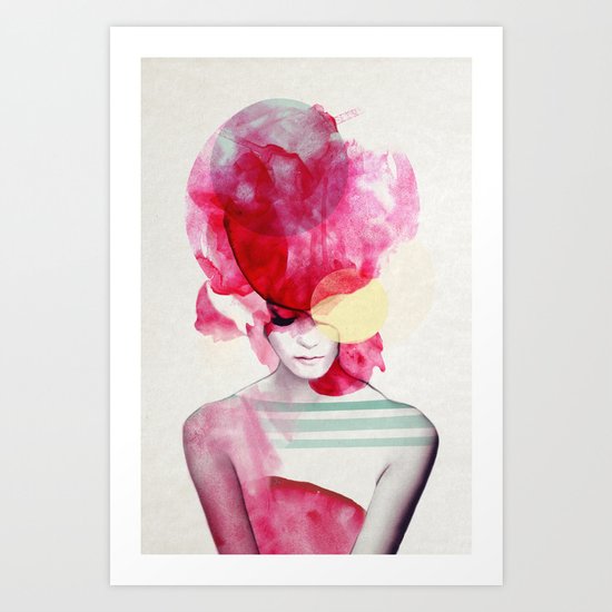 Bright Pink - Part 2 Art Print