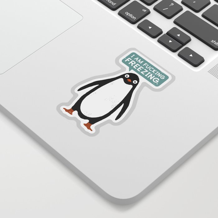 Talking Penguin Sticker