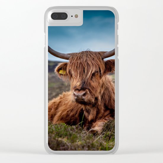 Beef Nature Clear iPhone Case