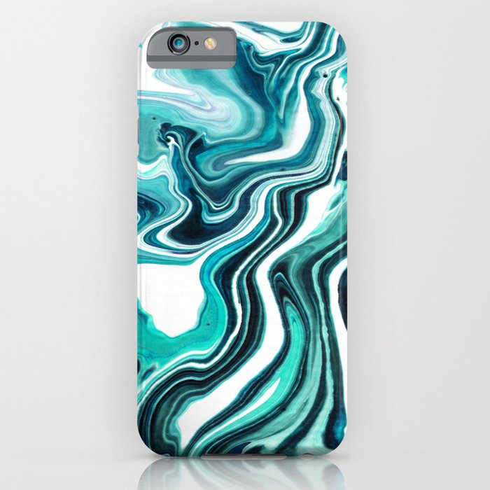 Marble - Sea of Green iPhone Case