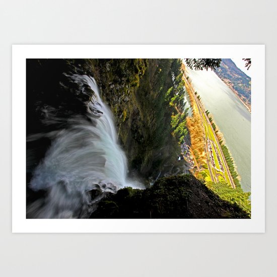 Over the Edge Art Print