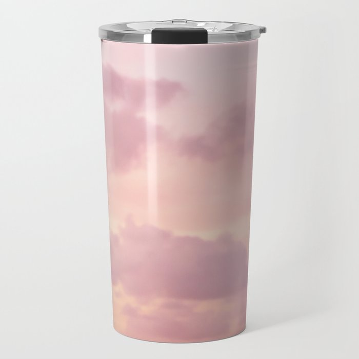 Pink Clouds Travel Mug