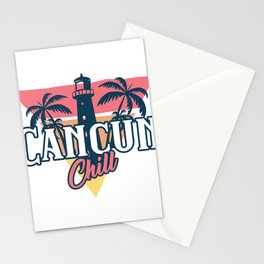 Cancun chill Stationery Card