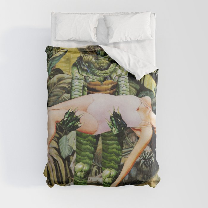 Creature From The Black Lagoon Duvet Cover