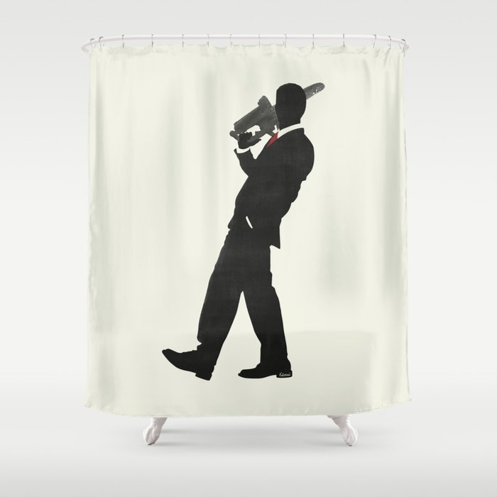 Just Another Day At The Office Shower Curtain By Kristjanlyngmo Just Another Day At The Office Shower Curtain