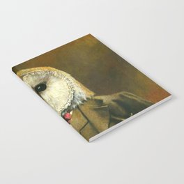 Victorian Gentleman Barn Owl  Notebook