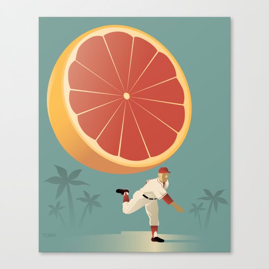 Grapefruit League Canvas Print