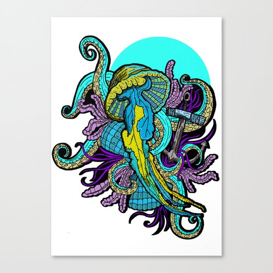 Jellyfish Canvas Print