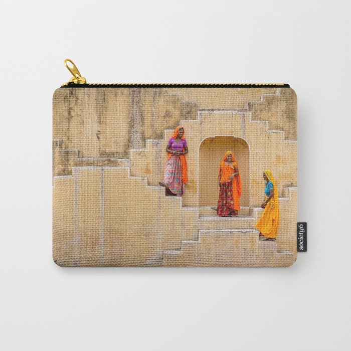 Amber Stepwell, Rajasthan, India Carry-All Pouch
