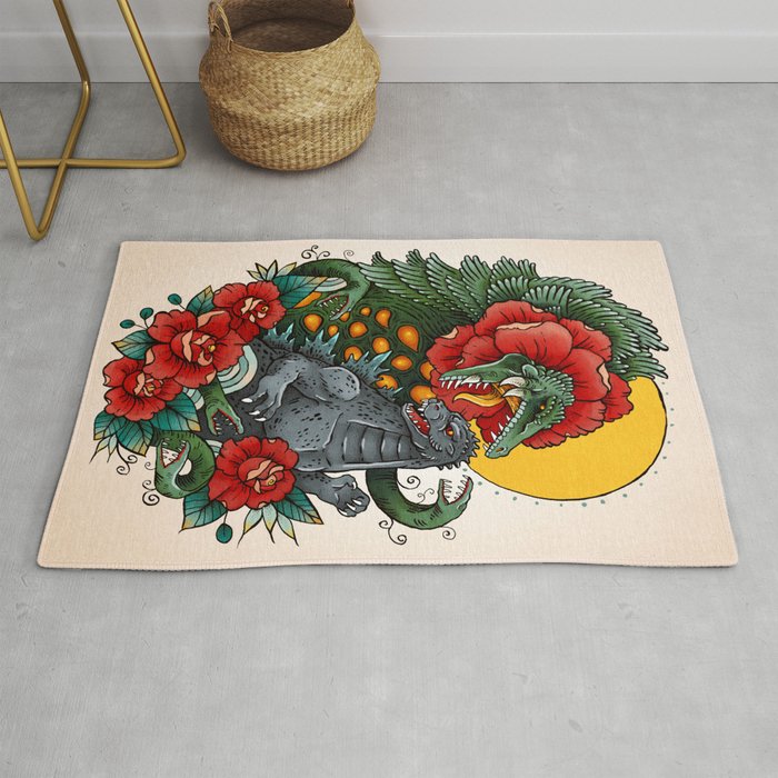 Rose Kaiju Rug