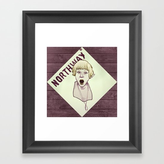 Northway Framed Art Print