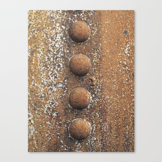 Rivet heaven Canvas Print