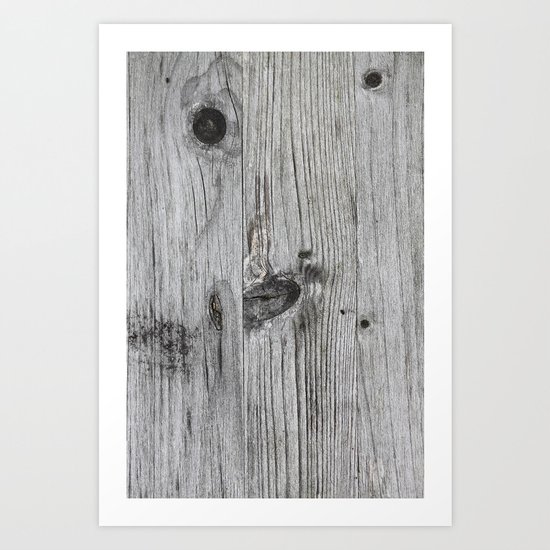 Wood Art Print