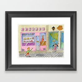 My favorite grocery store Framed Art Print