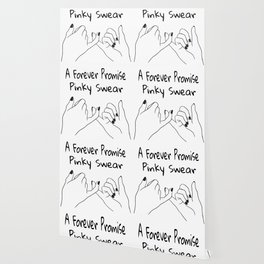 Pinky Promise Wallpaper For Any Decor Style Society6