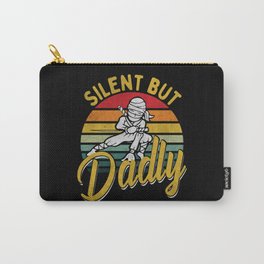 Silent but dadly ninja retro Fathersday 2022 Carry-All Pouch
