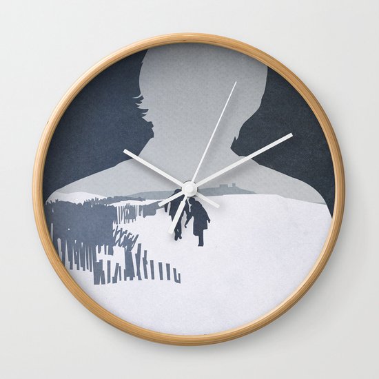 Eternal Sunshine Wall Clock by Bill Pyle | Society6