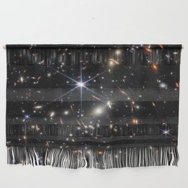 James Webb's First Deep Field (James Webb/JWST) — space poster Wall Hanging