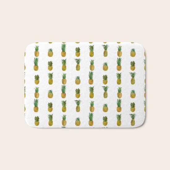 Mini Pineapples Bath Mat